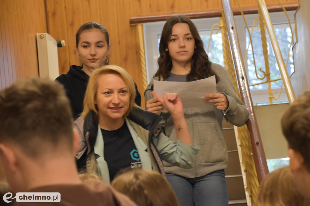 Tak było na spotkaniach z ciekawymi zawodami w ZS CKZ w Grubnie