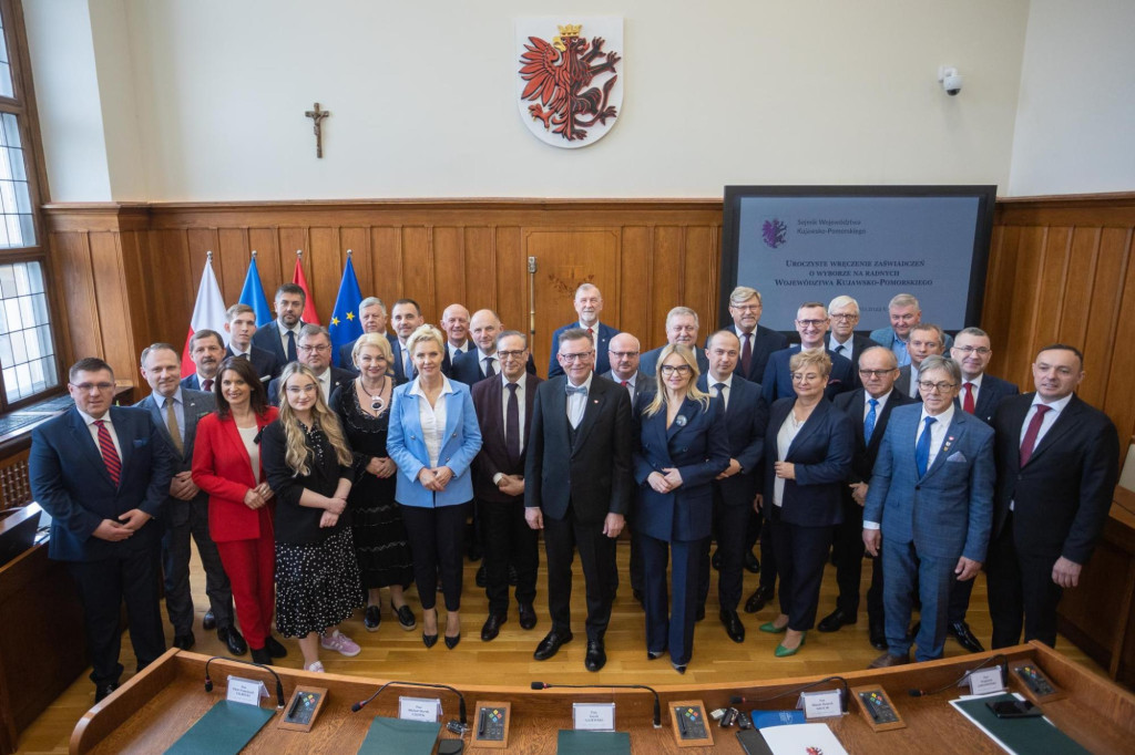 Radni województwa odebrali zaświadczenia o wyborze