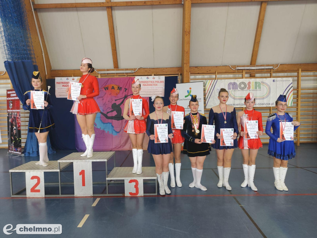 Sukces Chełmińskich Mażoretek na Mistrzostwach Polski