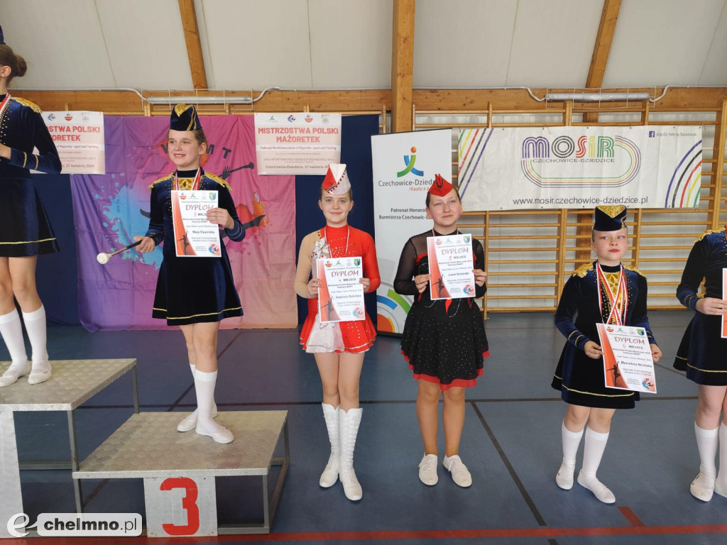 Sukces Chełmińskich Mażoretek na Mistrzostwach Polski