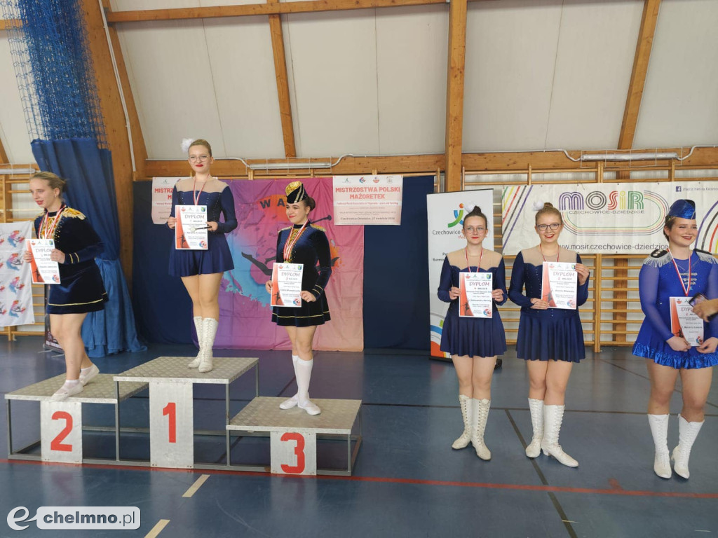Sukces Chełmińskich Mażoretek na Mistrzostwach Polski