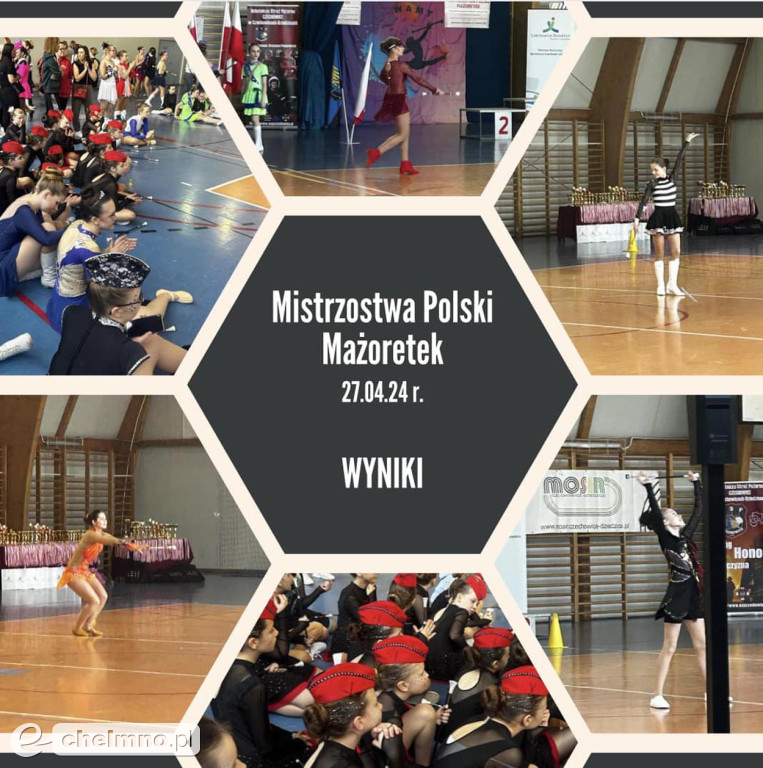 Sukces Chełmińskich Mażoretek na Mistrzostwach Polski