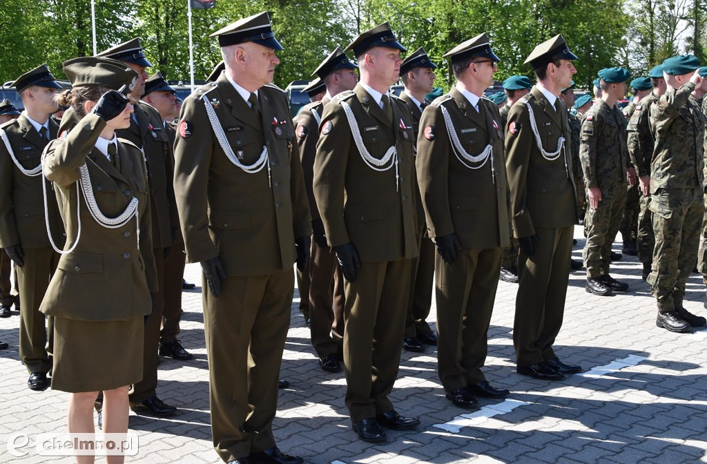 Przysięga wojskowa żołnierzy Dobrowolnej Zasadniczej Służby Wojskowej