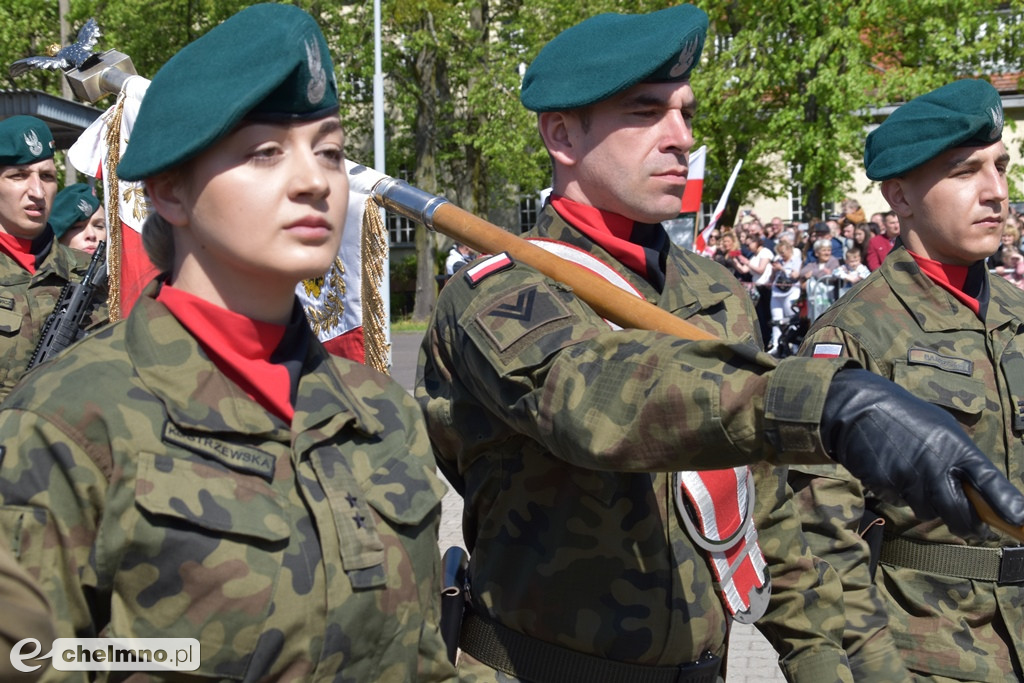 Przysięga wojskowa żołnierzy Dobrowolnej Zasadniczej Służby Wojskowej