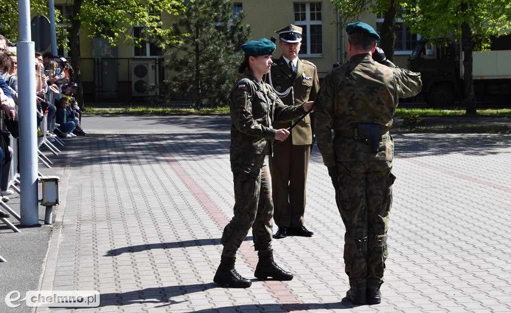 Przysięga wojskowa żołnierzy Dobrowolnej Zasadniczej Służby Wojskowej