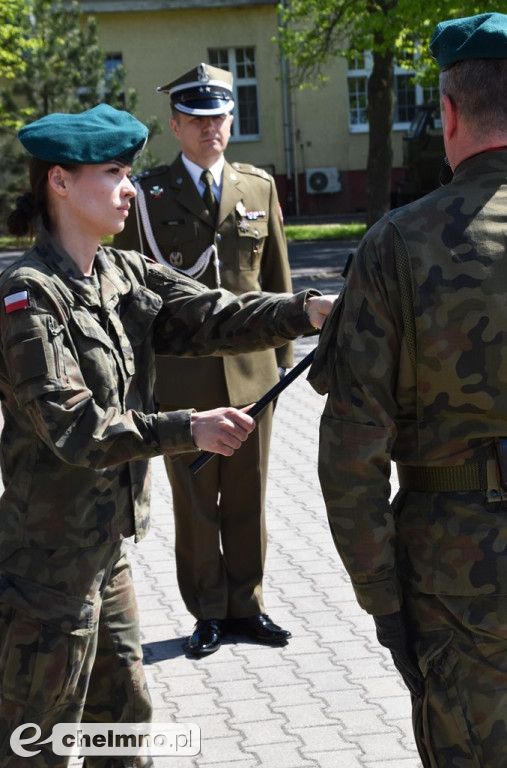 Przysięga wojskowa żołnierzy Dobrowolnej Zasadniczej Służby Wojskowej