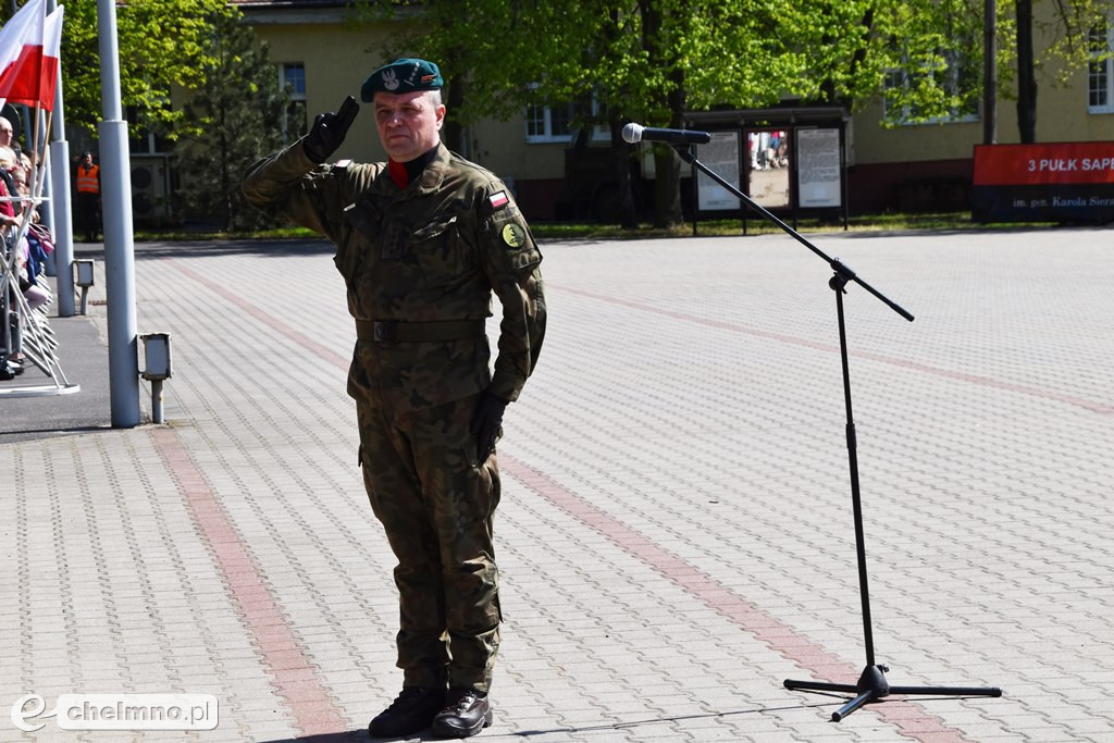 Przysięga wojskowa żołnierzy Dobrowolnej Zasadniczej Służby Wojskowej