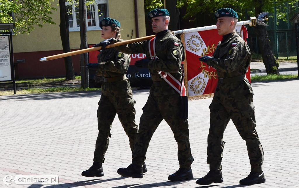 Przysięga wojskowa żołnierzy Dobrowolnej Zasadniczej Służby Wojskowej