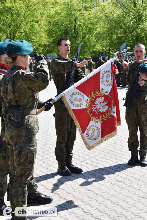 Przysięga wojskowa żołnierzy Dobrowolnej Zasadniczej Służby Wojskowej