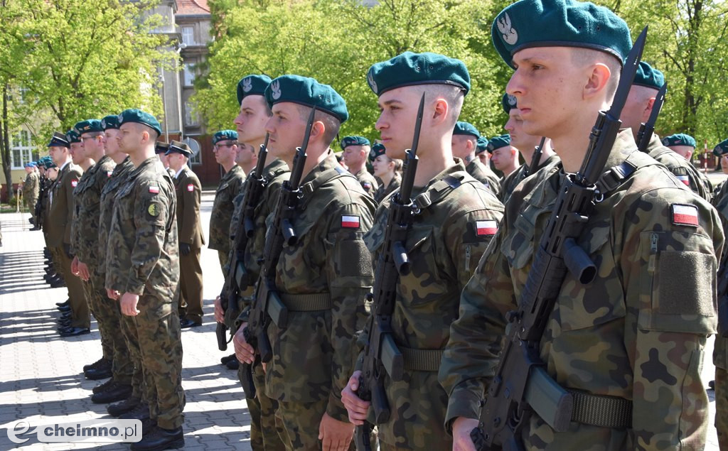 Przysięga wojskowa żołnierzy Dobrowolnej Zasadniczej Służby Wojskowej