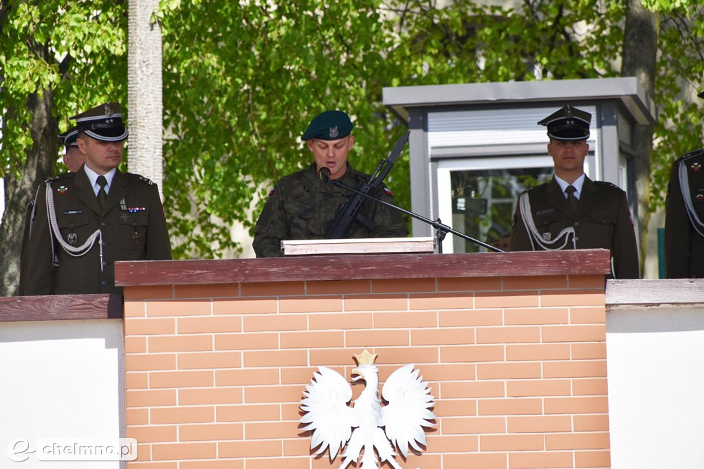 Przysięga wojskowa żołnierzy Dobrowolnej Zasadniczej Służby Wojskowej