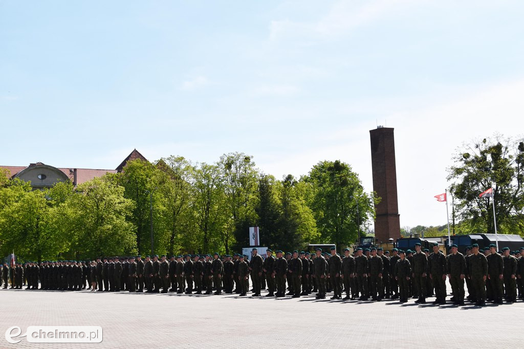 Przysięga wojskowa żołnierzy Dobrowolnej Zasadniczej Służby Wojskowej