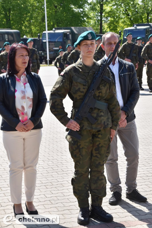 Przysięga wojskowa żołnierzy Dobrowolnej Zasadniczej Służby Wojskowej