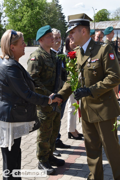 Przysięga wojskowa żołnierzy Dobrowolnej Zasadniczej Służby Wojskowej