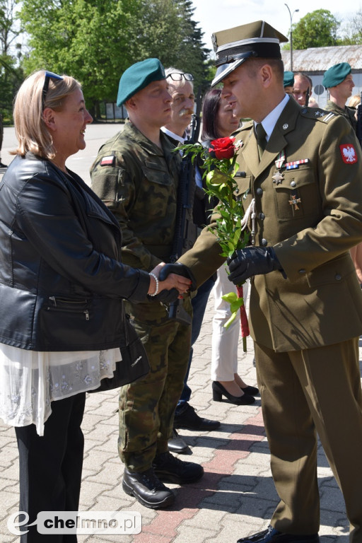 Przysięga wojskowa żołnierzy Dobrowolnej Zasadniczej Służby Wojskowej