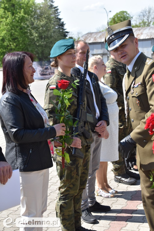 Przysięga wojskowa żołnierzy Dobrowolnej Zasadniczej Służby Wojskowej