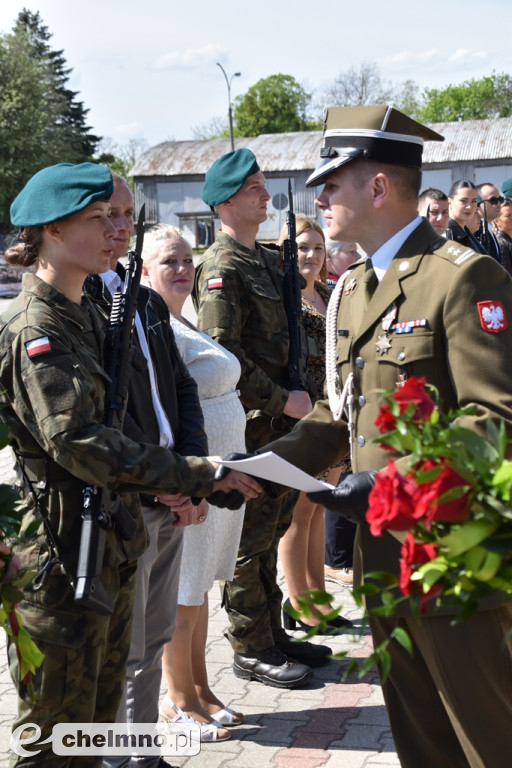 Przysięga wojskowa żołnierzy Dobrowolnej Zasadniczej Służby Wojskowej