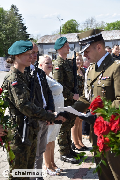 Przysięga wojskowa żołnierzy Dobrowolnej Zasadniczej Służby Wojskowej