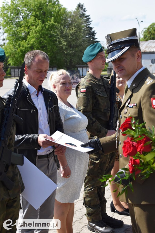 Przysięga wojskowa żołnierzy Dobrowolnej Zasadniczej Służby Wojskowej