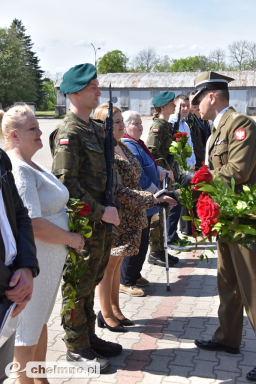 Przysięga wojskowa żołnierzy Dobrowolnej Zasadniczej Służby Wojskowej