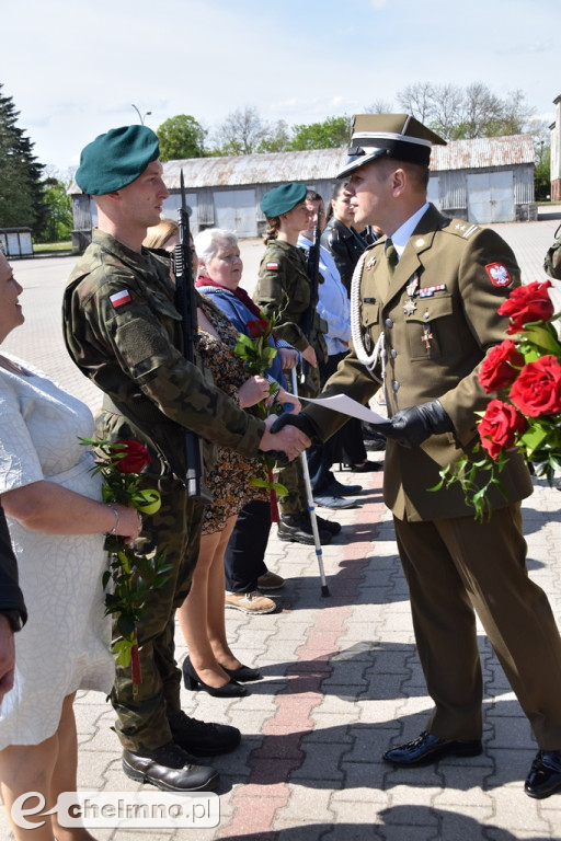 Przysięga wojskowa żołnierzy Dobrowolnej Zasadniczej Służby Wojskowej