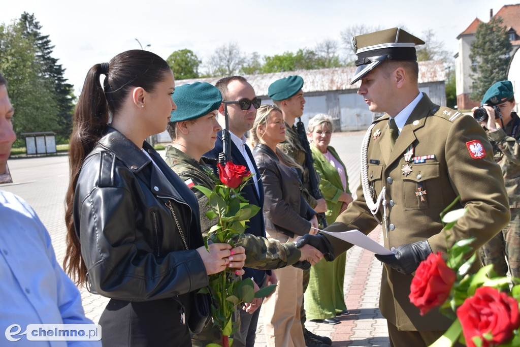 Przysięga wojskowa żołnierzy Dobrowolnej Zasadniczej Służby Wojskowej