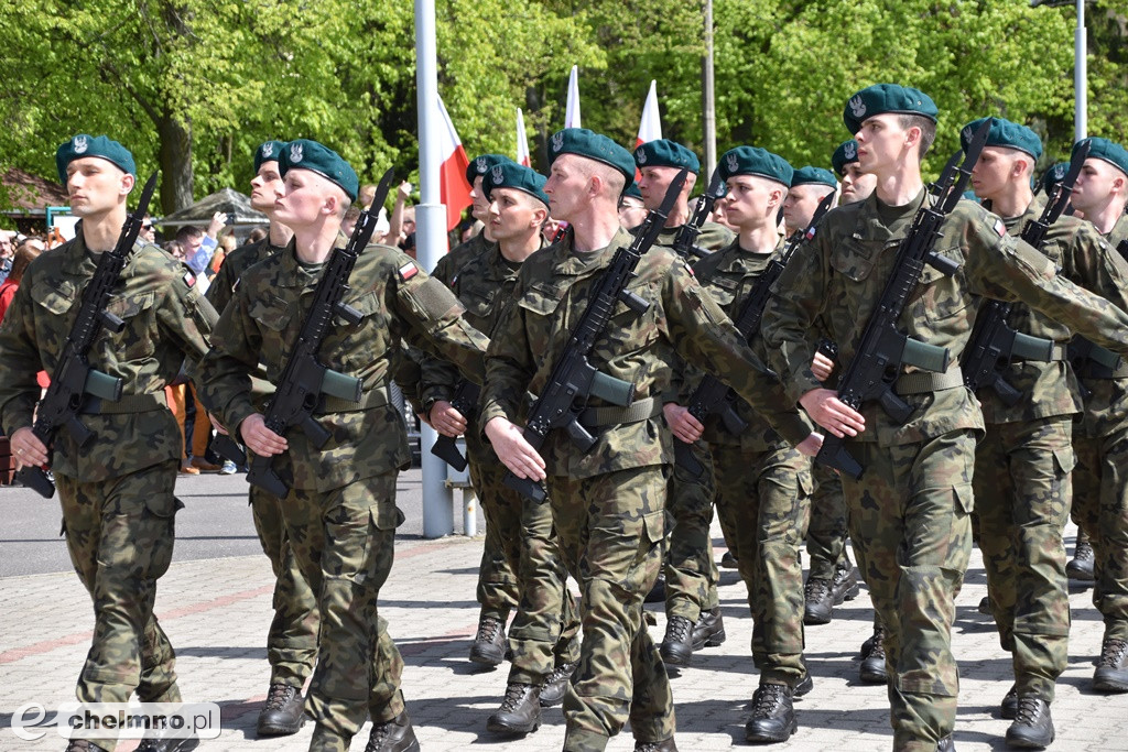 Przysięga wojskowa żołnierzy Dobrowolnej Zasadniczej Służby Wojskowej