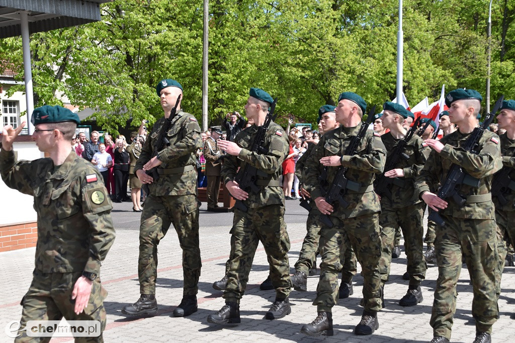 Przysięga wojskowa żołnierzy Dobrowolnej Zasadniczej Służby Wojskowej