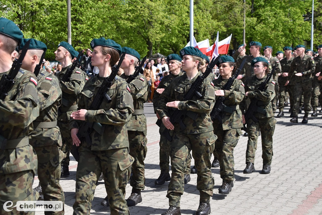 Przysięga wojskowa żołnierzy Dobrowolnej Zasadniczej Służby Wojskowej