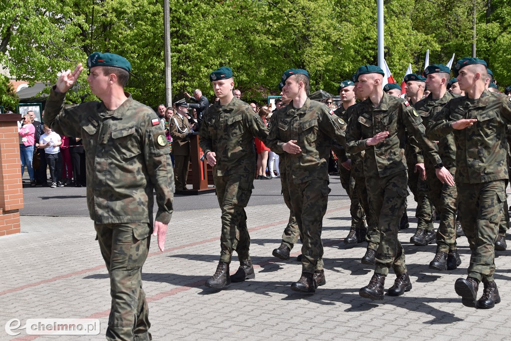 Przysięga wojskowa żołnierzy Dobrowolnej Zasadniczej Służby Wojskowej