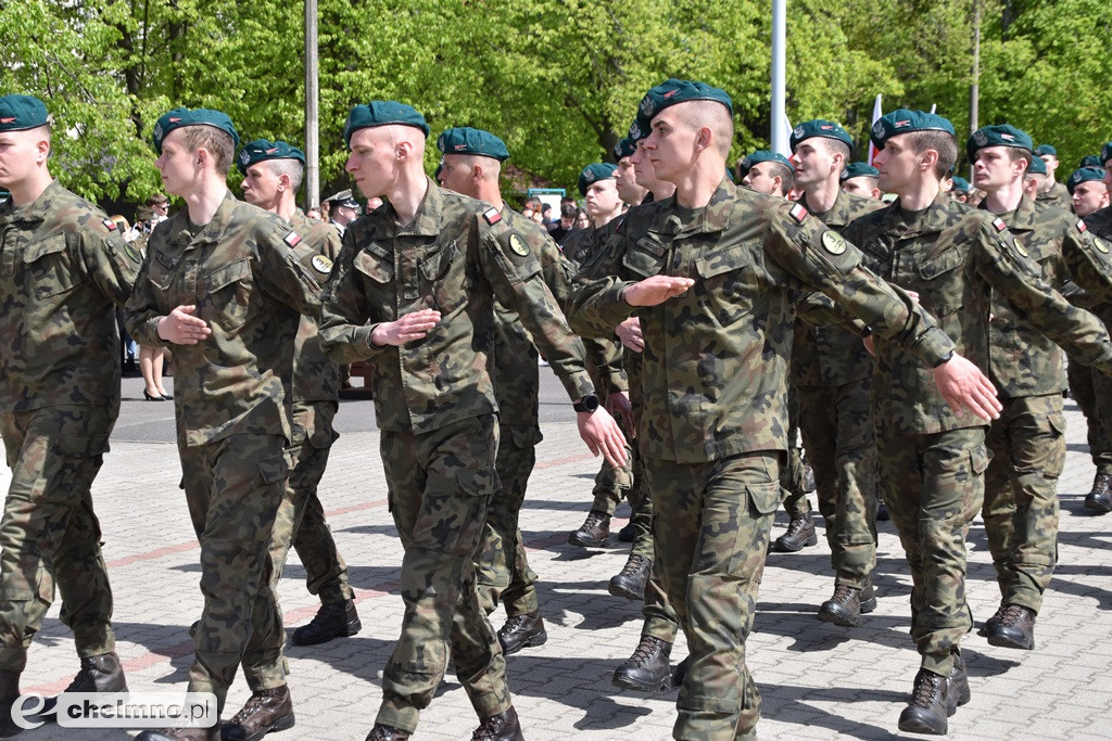 Przysięga wojskowa żołnierzy Dobrowolnej Zasadniczej Służby Wojskowej