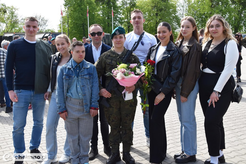 Przysięga wojskowa żołnierzy Dobrowolnej Zasadniczej Służby Wojskowej