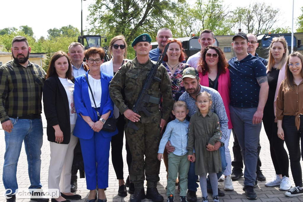 Przysięga wojskowa żołnierzy Dobrowolnej Zasadniczej Służby Wojskowej