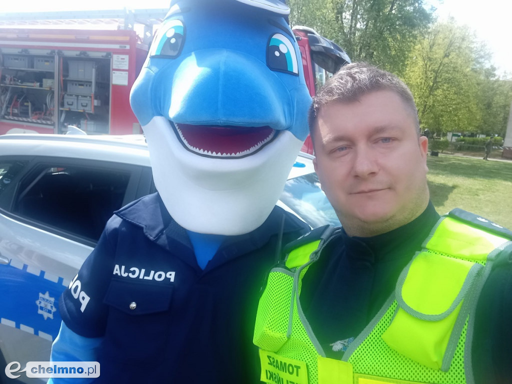 Policjanci uczestniczyli w pikniku wojskowym w Chełmnie