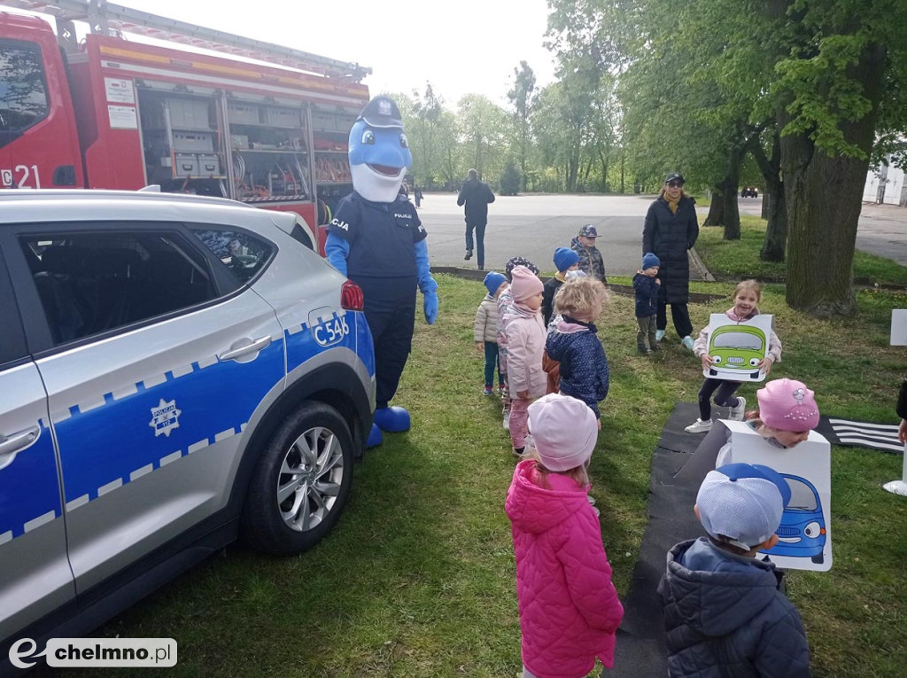 Policjanci uczestniczyli w pikniku wojskowym w Chełmnie