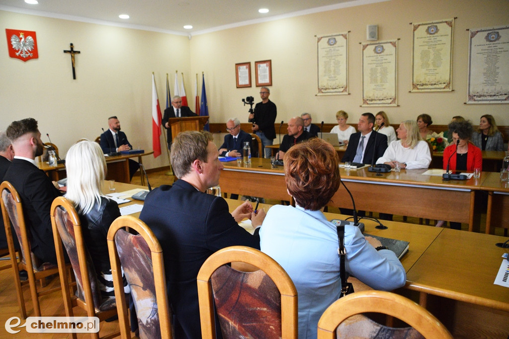 Mariusz Kędzierski oficjalnie powołany na Burmistrza Chełmna