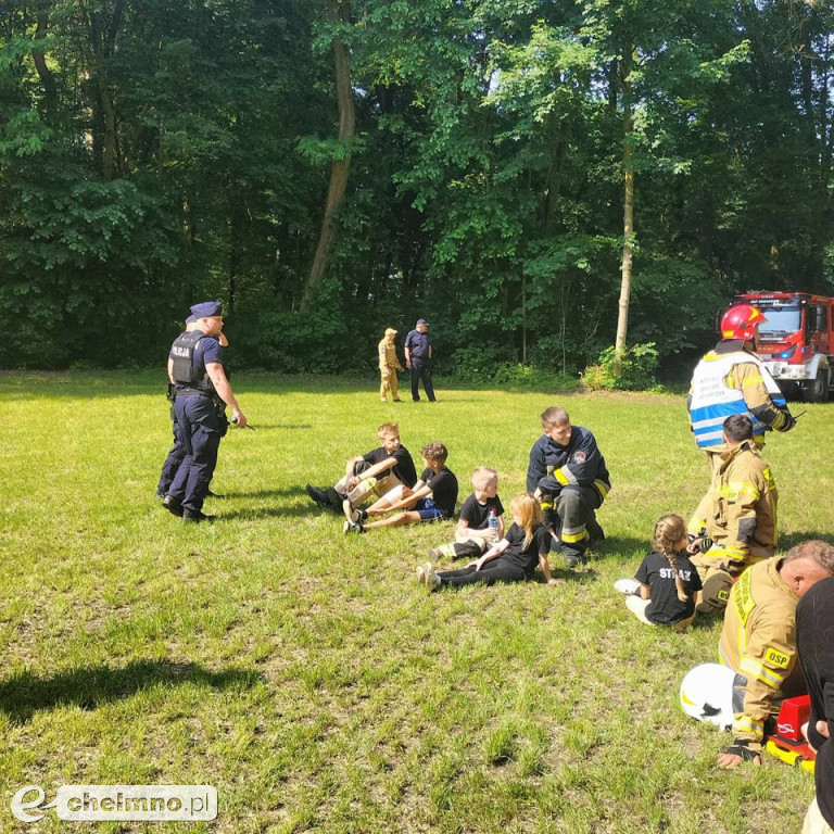 Piętnastu poszkodowanych w pożarze po nawałnicy w okolicach Chełmna