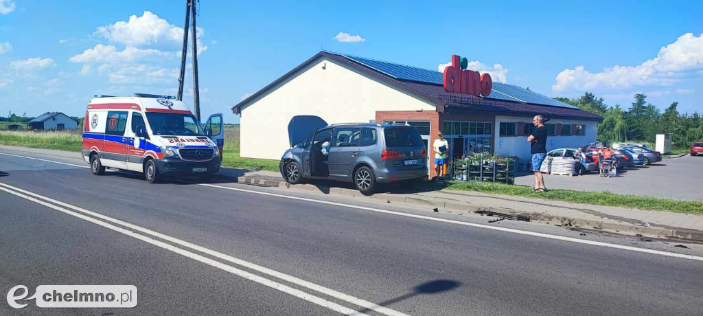 Jedna osoba poszkodowana w dzisiejszym wypadku pod Chełmnem