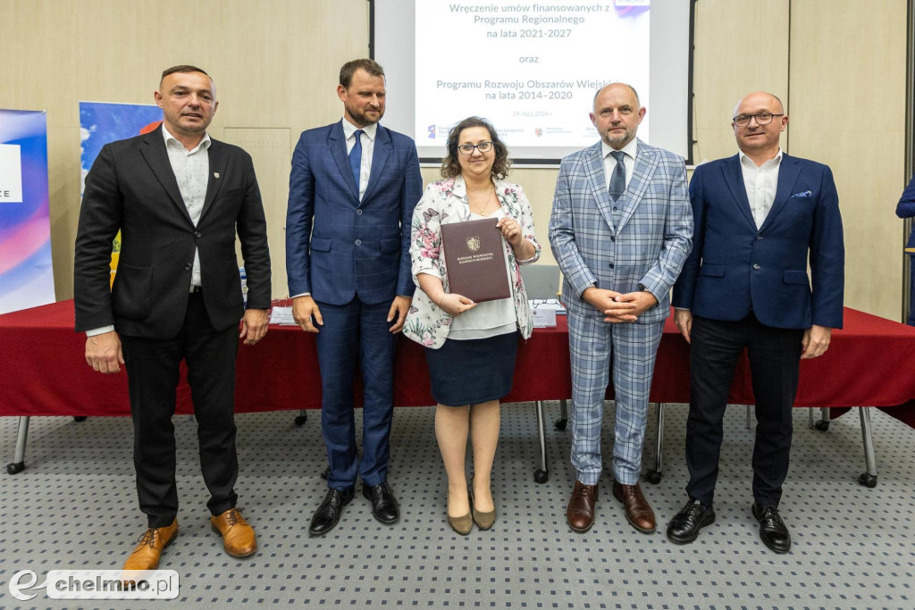 Nowe umowy: biznes, ekologia, rekreacja. Pieniądze trafią także do powiatu chełmińskiego