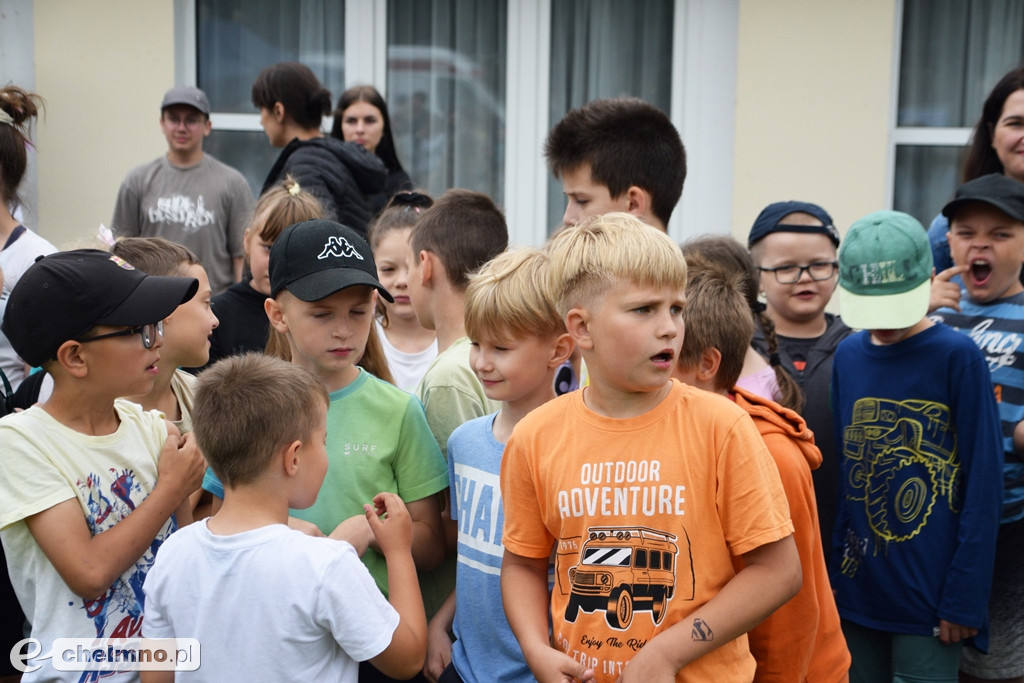 Kręciliśmy bezpieczeństwo w powiecie chełmińskim - relacja z imprezy z okazji Dnia Dziecka
