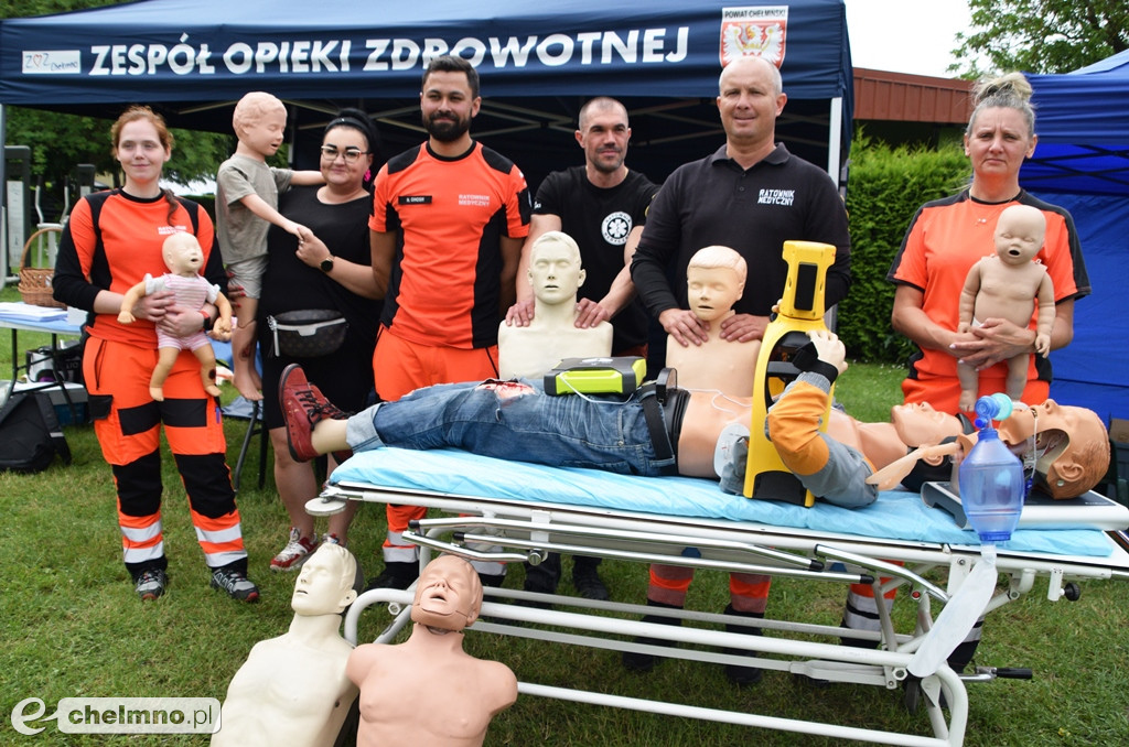 Kręciliśmy bezpieczeństwo w powiecie chełmińskim - relacja z imprezy z okazji Dnia Dziecka