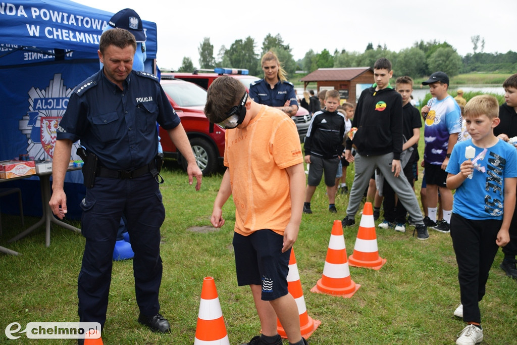 Kręciliśmy bezpieczeństwo w powiecie chełmińskim - relacja z imprezy z okazji Dnia Dziecka