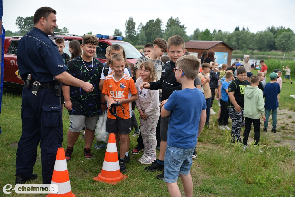 Kręciliśmy bezpieczeństwo w powiecie chełmińskim - relacja z imprezy z okazji Dnia Dziecka