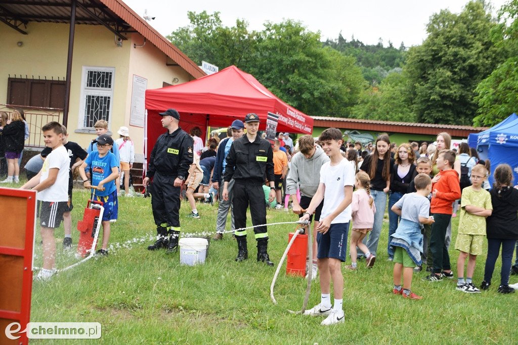 Kręciliśmy bezpieczeństwo w powiecie chełmińskim - relacja z imprezy z okazji Dnia Dziecka