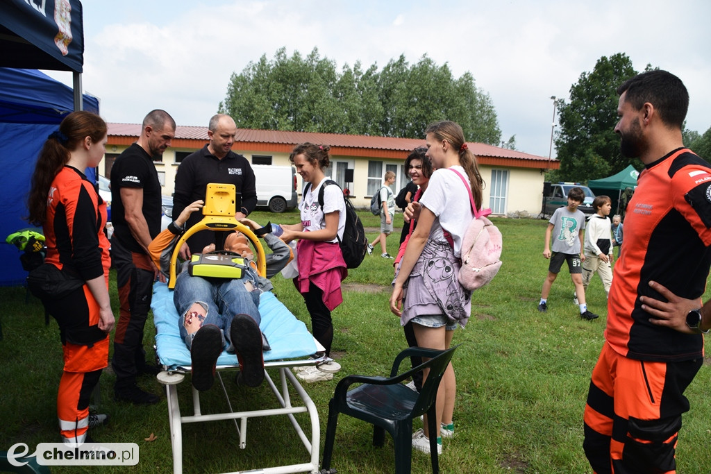Kręciliśmy bezpieczeństwo w powiecie chełmińskim - relacja z imprezy z okazji Dnia Dziecka
