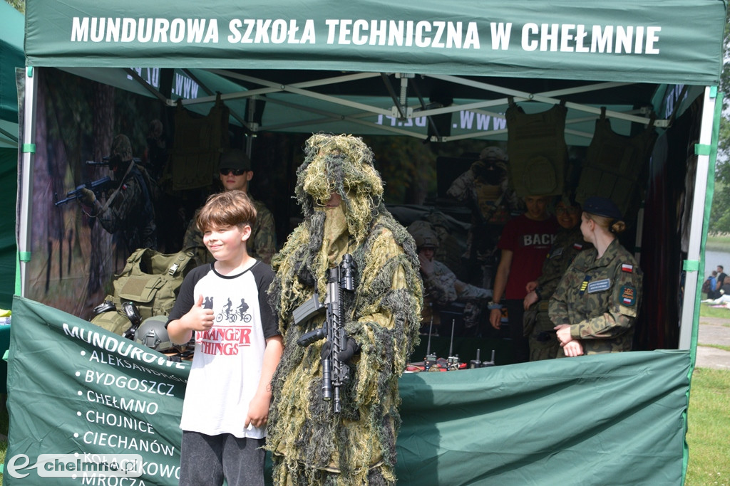 Kręciliśmy bezpieczeństwo w powiecie chełmińskim - relacja z imprezy z okazji Dnia Dziecka