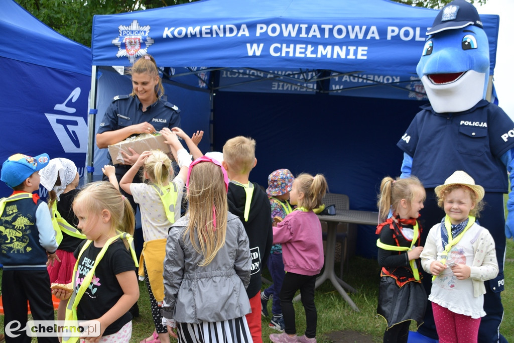 Kręciliśmy bezpieczeństwo w powiecie chełmińskim - relacja z imprezy z okazji Dnia Dziecka