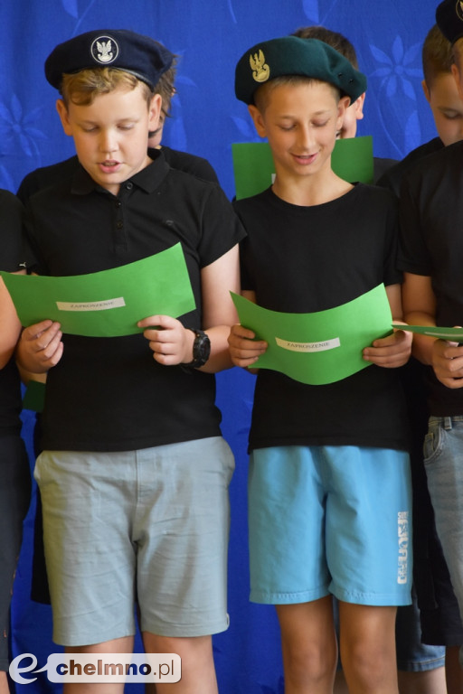 Uroczystość Związku Rezerwistów RP w Szkole Podstawowej w Starogrodzie