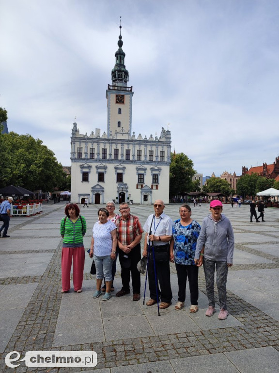 Piesza wycieczka edukacyjna po centrum miasta Chełmna...