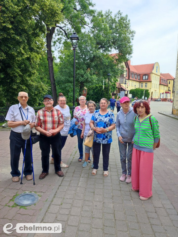 Piesza wycieczka edukacyjna po centrum miasta Chełmna...
